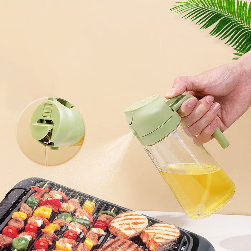 2 in 1 Oil Sprayer Bottle